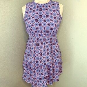 Banana Republic Funnel Neck Sleeveless Dress